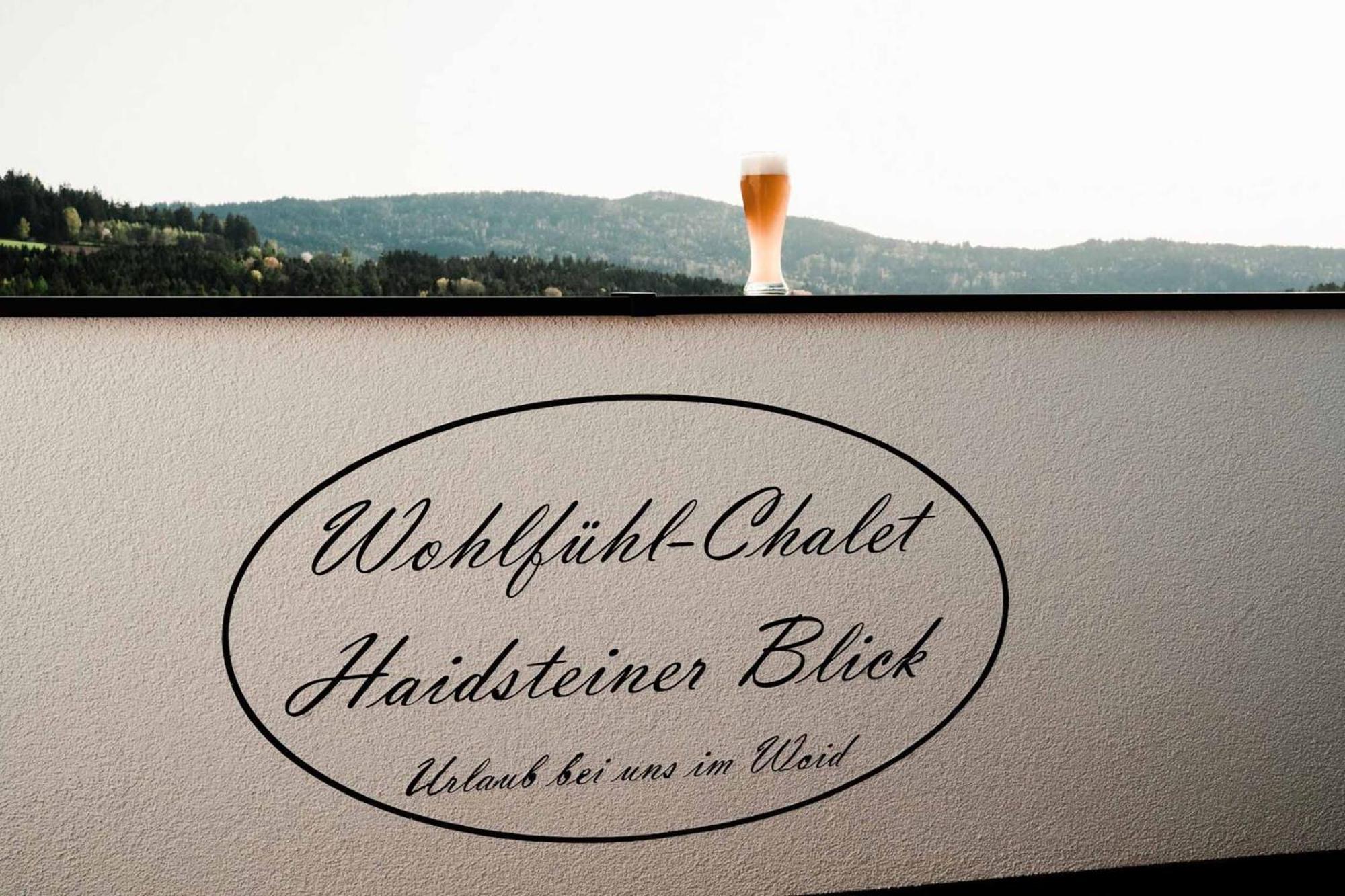 Wohlfuehl-Chalet Haidsteiner Blick Rimbach  Exterior foto