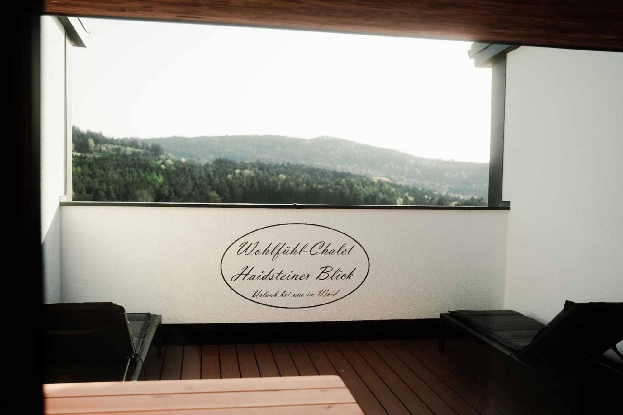 Wohlfuehl-Chalet Haidsteiner Blick Rimbach  Exterior foto